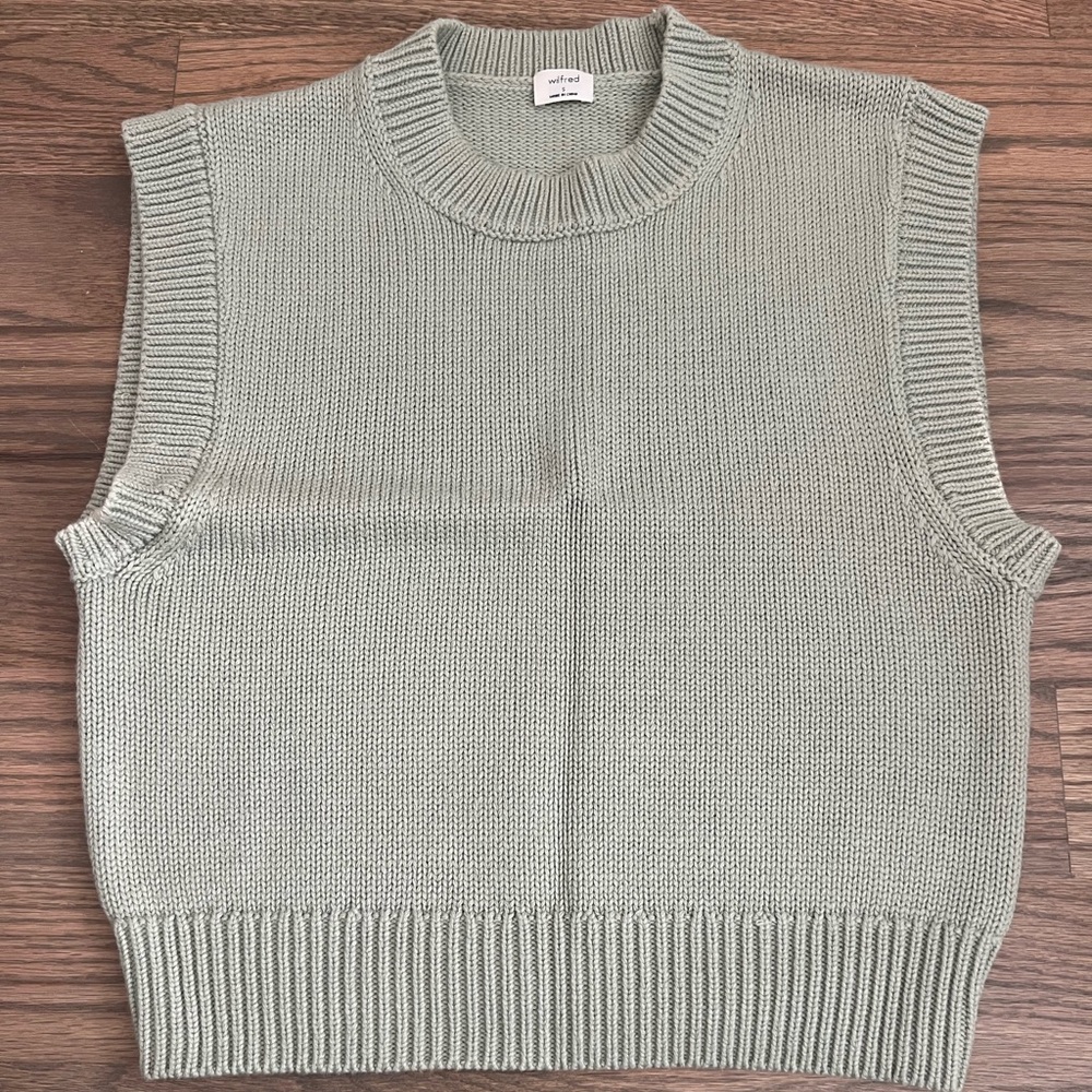 Wilfred Sweater Vest - Sage
